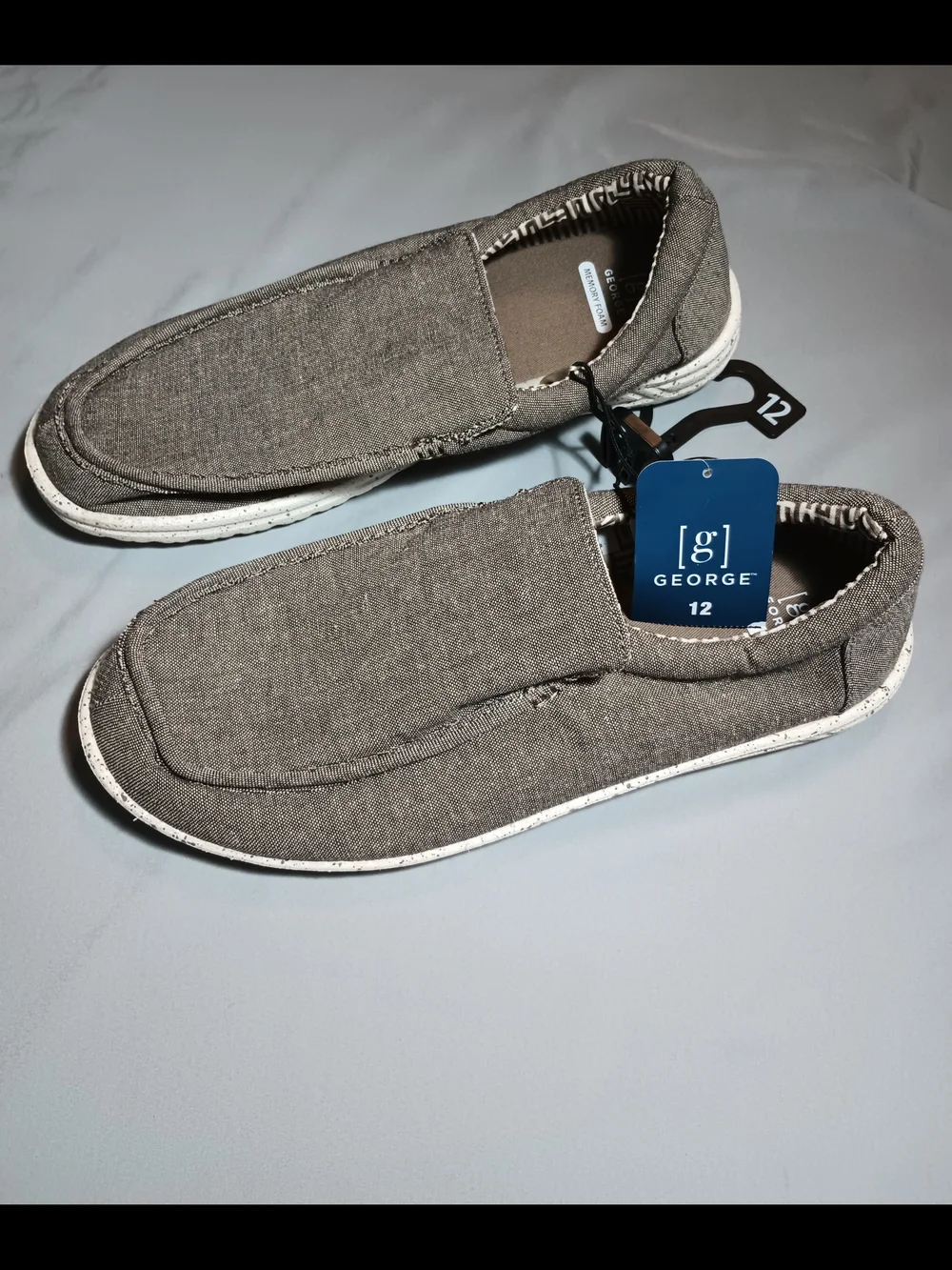 George Men's Memory Foam Slip-on Shoes